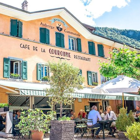 Auberge Communale De La Couronne Yvorne المظهر الخارجي الصورة